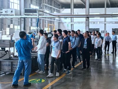 新能源電驅(qū)動(dòng)行業(yè)專(zhuān)家一行到人本蕪湖園區(qū)參觀交流